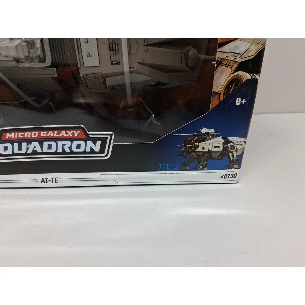S01 #0130 Star Wars Micro Galaxy Squadron AT-TE Walker with Speeder
